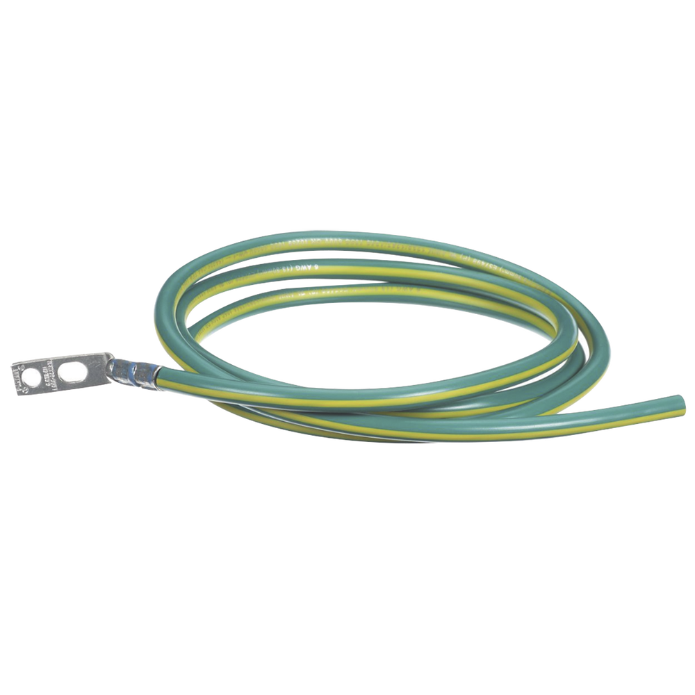 Kit de Jumper para Conexión de Gabinete o Rack de Telecomunicaciones a Barra de Tierra Física, 6 AWG, 1.52 m de Largo - Image 3
