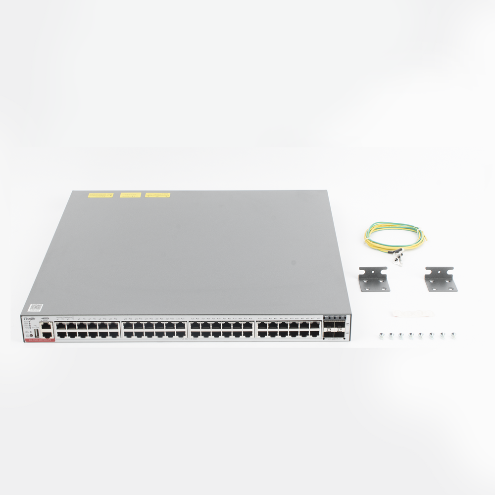 RG-CS83-48GT4XS-PD Switch Administrable Capa 3 PoE con 48 puertos Gigabit 802.3af/at + 4 SFP+ para fibra 10Gb, hasta 1,480 watts, gestión gratuita desde la nube. - Image 6