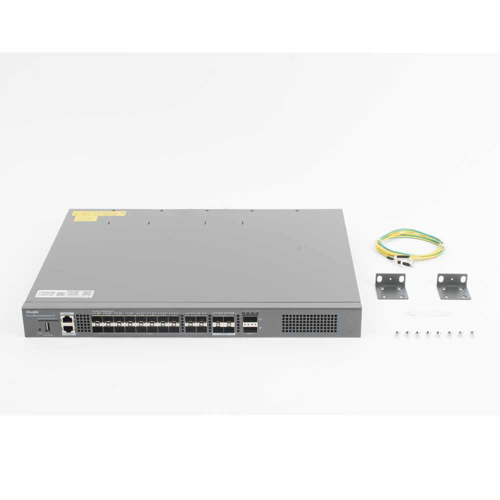 Switch Core Distribuidor para Fibra con 20 Puertos SFP+ (10G), 4 Puertos SFP28 (25G) y 2 Puertos QSFP+ (40G) - Image 2