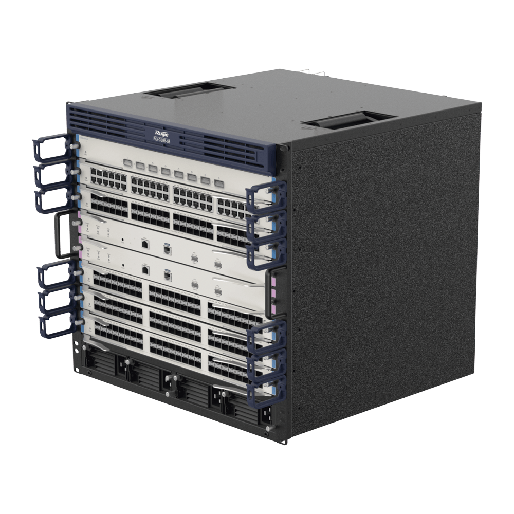 RG-CS88-08 SWITCH CORE L3 CHASSIS P/ 6 TARJETAS Y 2 SUPERVISORES