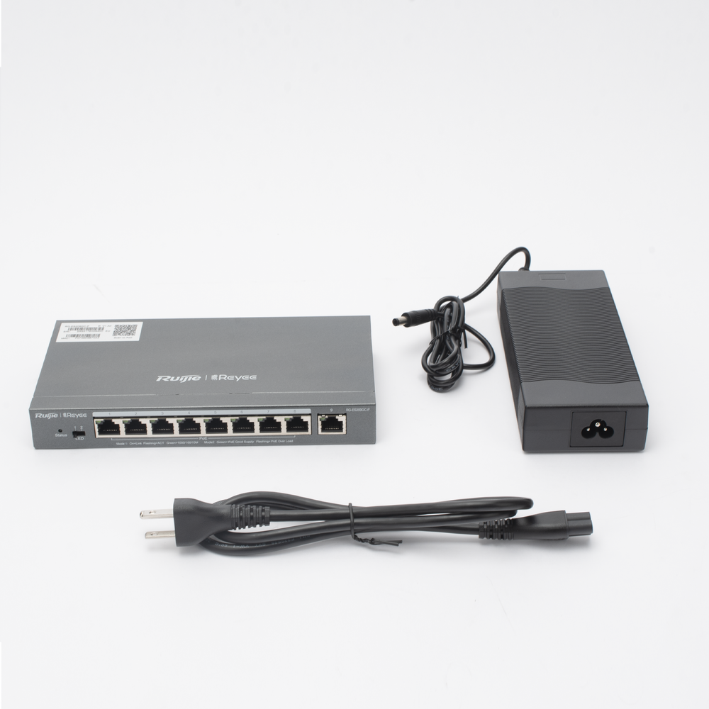 Switch Administrable 8 Puertos PoE+ 802.3af/at Gigabit, gestión gratuita desde la nube, 120w - Image 9