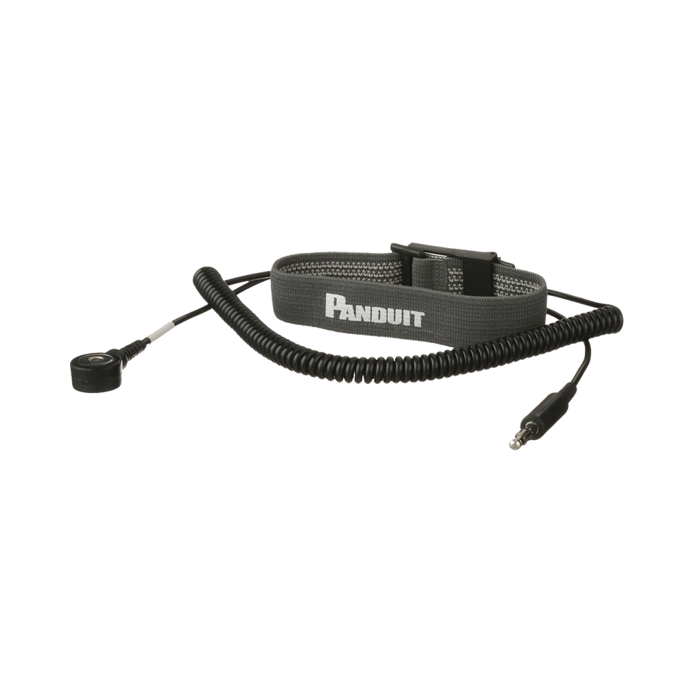 Pulsera Anti Descargas Electrost?tica (ESD), de Tela Ajustable, con Cable en Espiral de 1.82 Metros (6 Pies) - Image 2