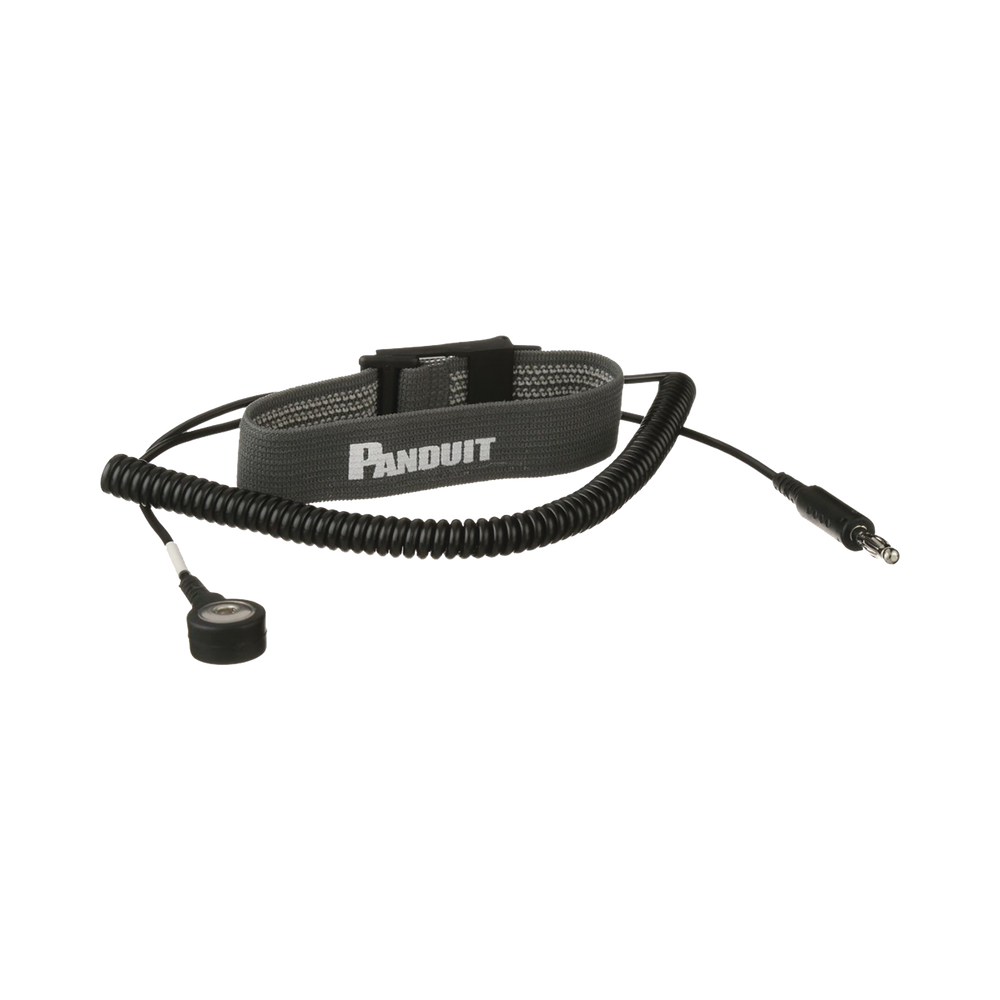 Pulsera Anti Descargas Electrost?tica (ESD), de Tela Ajustable, con Cable en Espiral de 1.82 Metros (6 Pies) - Image 3