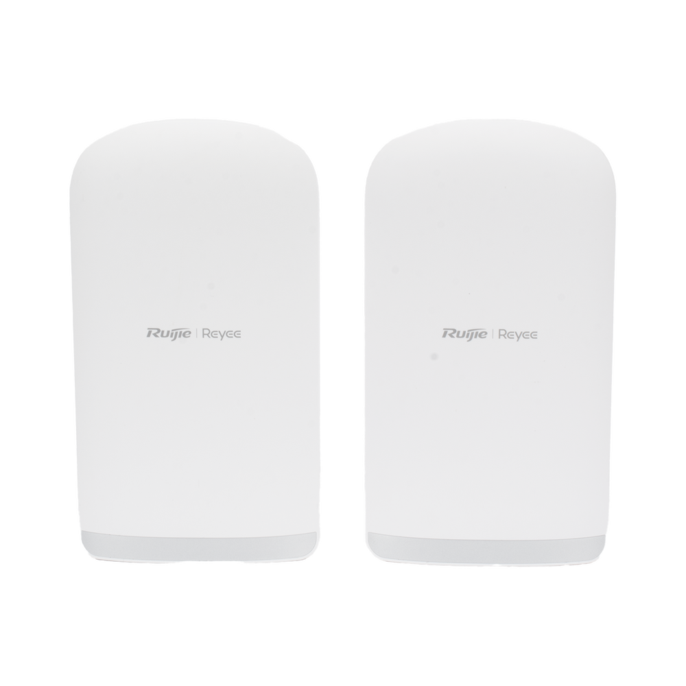 Kit completo Punto a Punto Pre-Configurado hasta 5 Km listos para enlazar, administrable en la Nube, Banda 5Ghz AC WAVE2 MU-MIMO 2X2, Puertos 10/100/1000