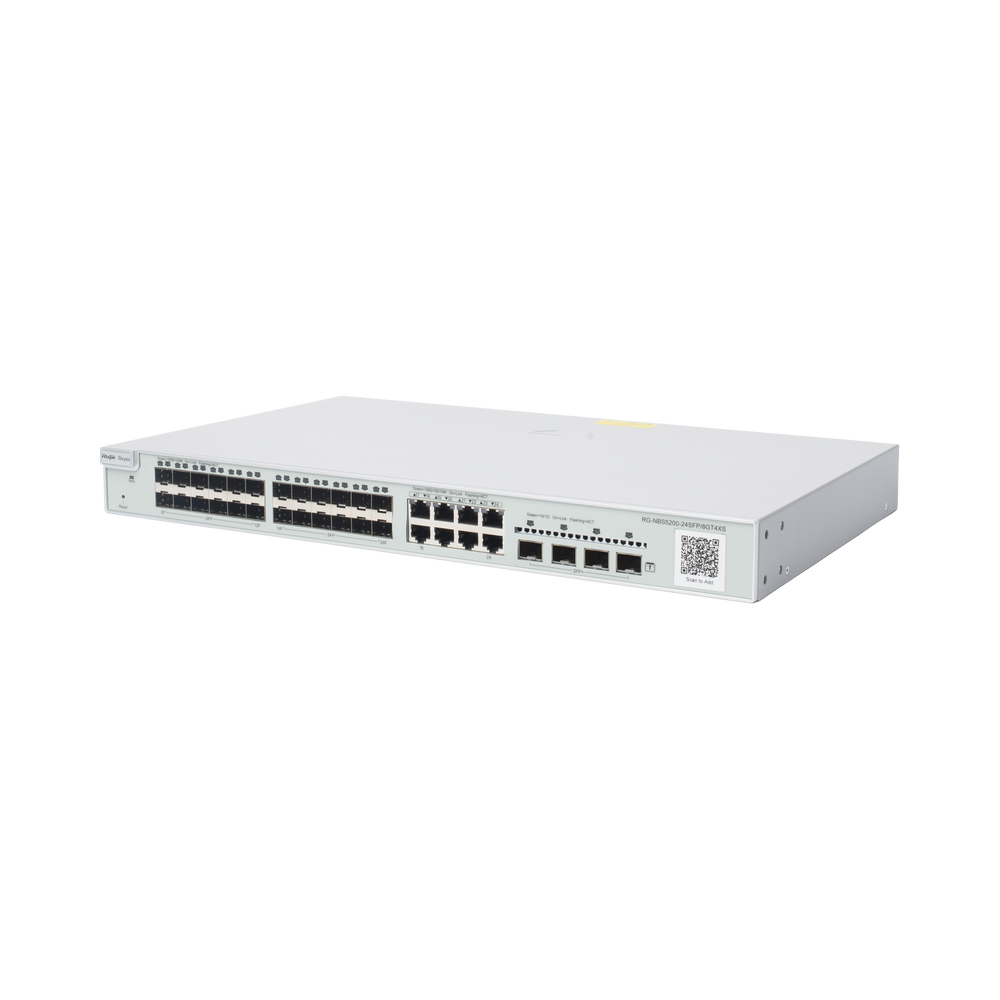 Switch administrable Capa 3, 24 puertos SFP 1G, 8 puertos Ethernet 1G Combo y 4 SFP+ 10G, gestión remota en la nube - Image 3