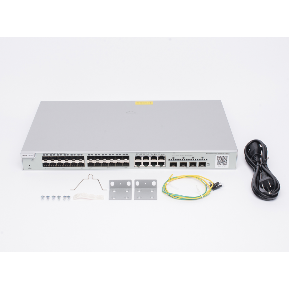 Switch administrable Capa 3, 24 puertos SFP 1G, 8 puertos Ethernet 1G Combo y 4 SFP+ 10G, gestión remota en la nube - Image 5