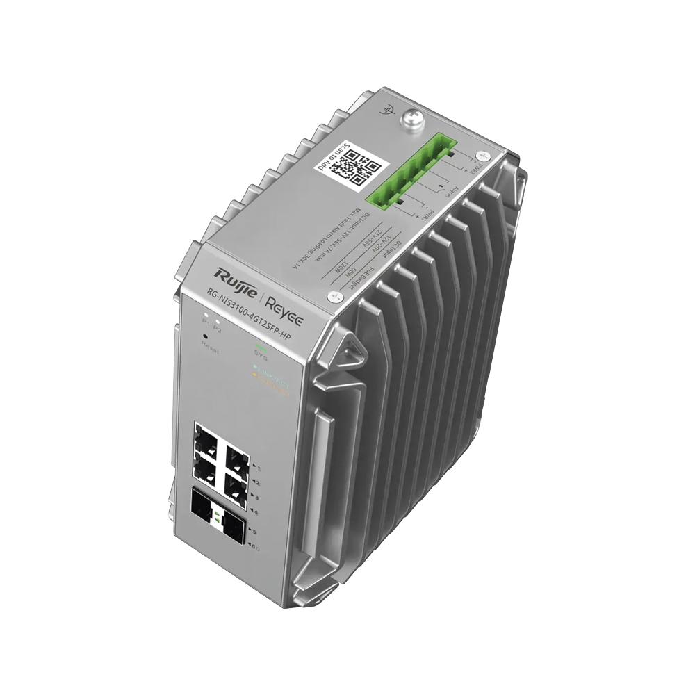 Switch Industrial PoE hasta , Ideal para temperaturas Extremas y protección contra descargas, 4 Puertos Gigabit PoE 802.3 af/at, 2 puertos SFP Administrable Cloud - Image 5