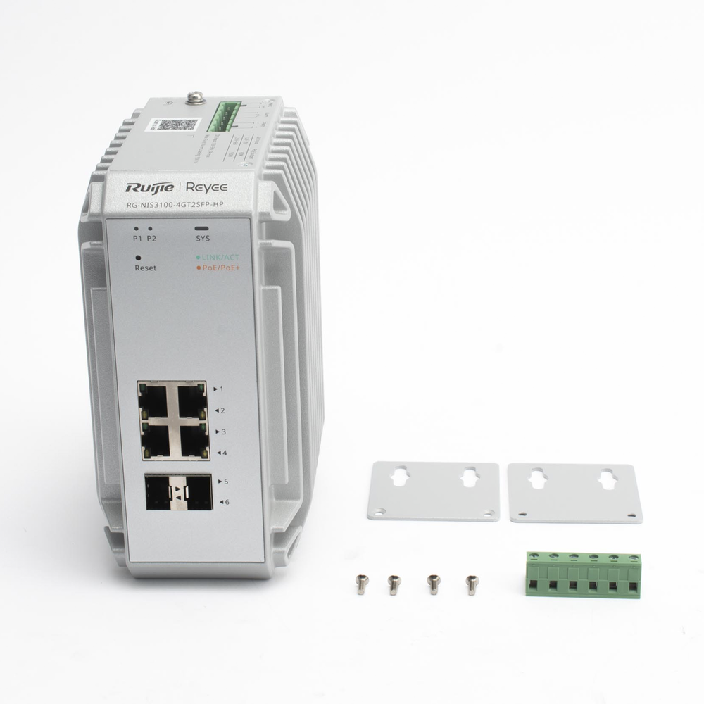 Switch Industrial PoE hasta , Ideal para temperaturas Extremas y protección contra descargas, 4 Puertos Gigabit PoE 802.3 af/at, 2 puertos SFP Administrable Cloud - Image 7