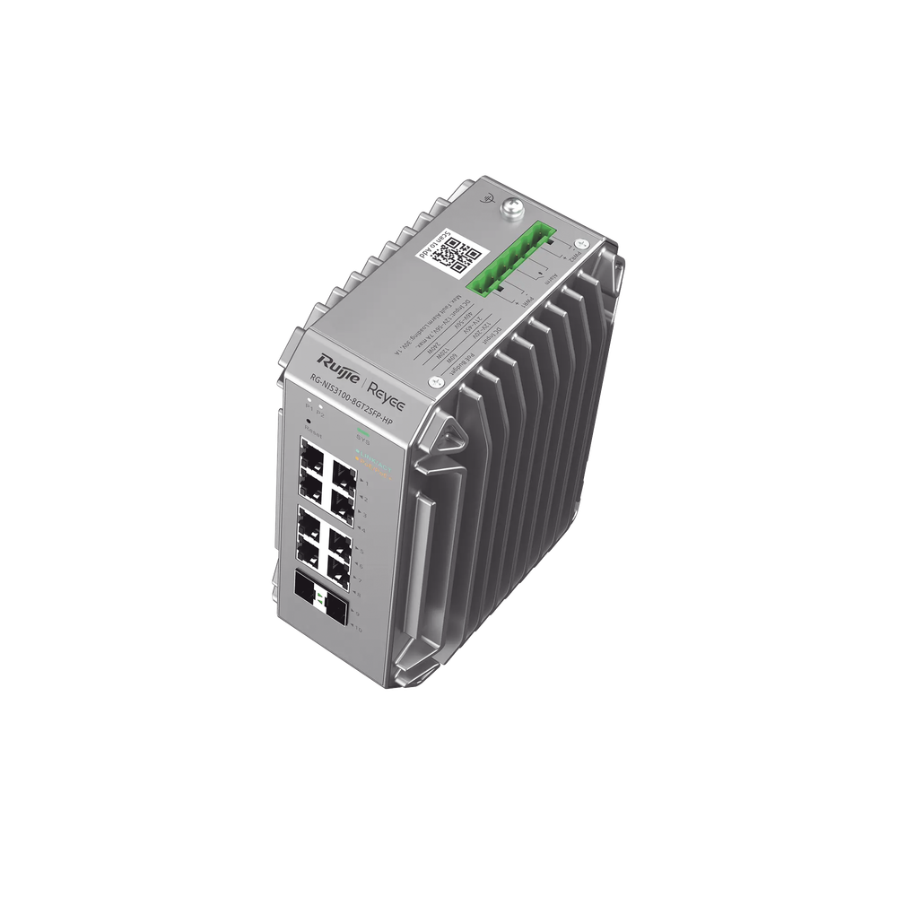 Switch Industrial PoE, Ideal para temperaturas Extremas y protección contra descargas, 8 puertos Gigabit PoE 802.3af/at + 2 SFP para fibra 1Gb, gestión gratuita desde la nube, 125w - Image 3