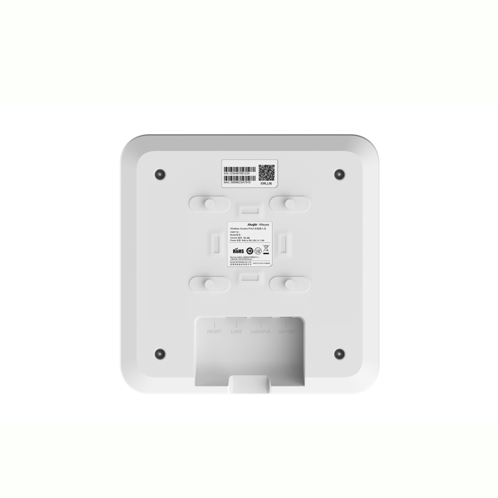Punto de Acceso Mesh Wi-Fi 6 para Interior, se Instala en Techo o Pared, hasta 512 Usuarios y 1.7 Gbps, Doble Banda 802.11ax MU-MIMO 2x2 - Image 5