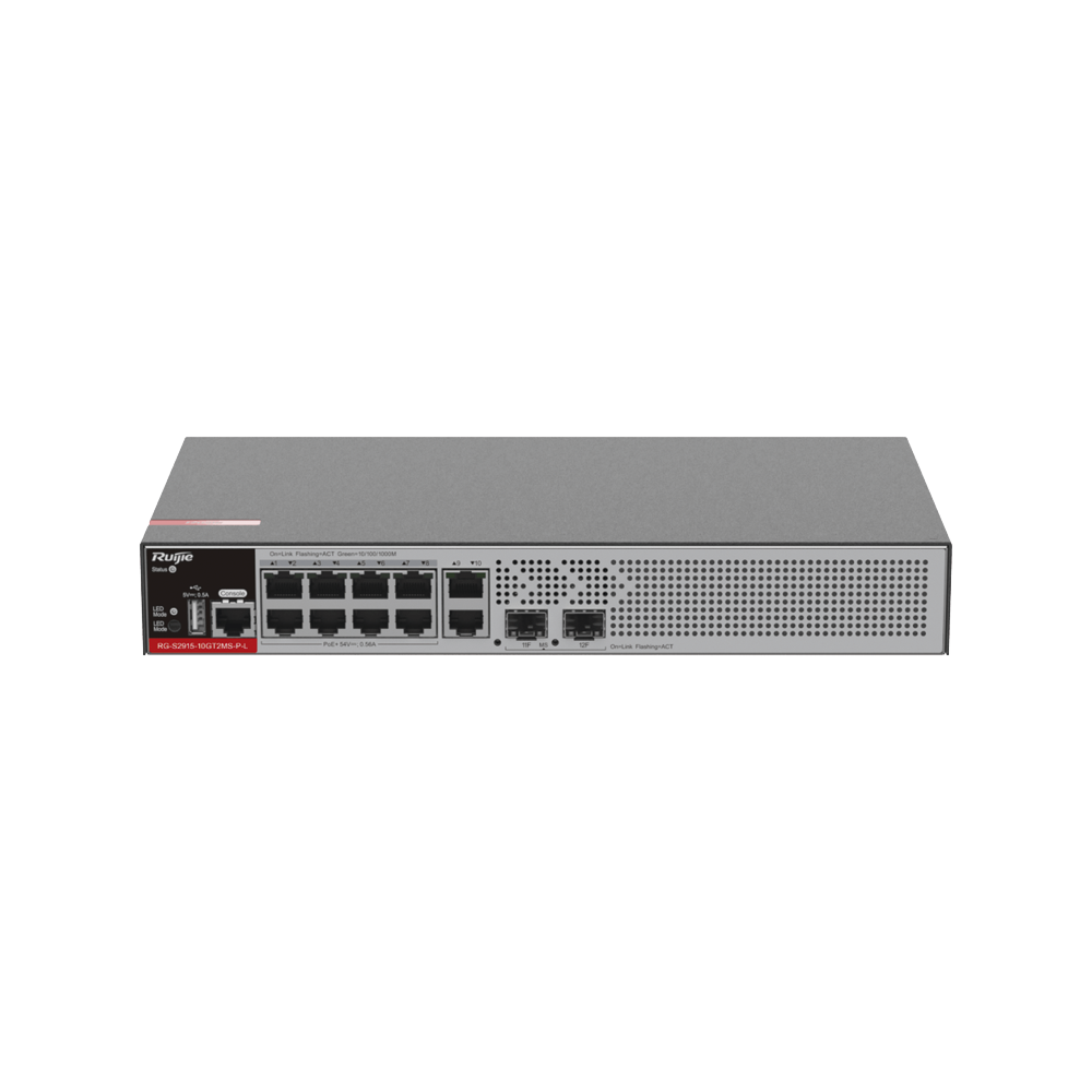 Switch PoE+ Empresarial 125 Watts, Administrable L2+, 8 Puertos PoE Gigabit , 2 Puertos Uplink Gigabit y 2 Puertos Uplink SFP 2.5G - Image 2