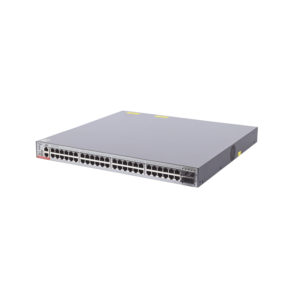 Switch Administrable Capa 3 PoE con 48 puertos Gigabit 802.3af/at + 4 SFP+ para fibra 10Gb, hasta 1,480 watts, gestión gratuita desde la nube. - Image 2