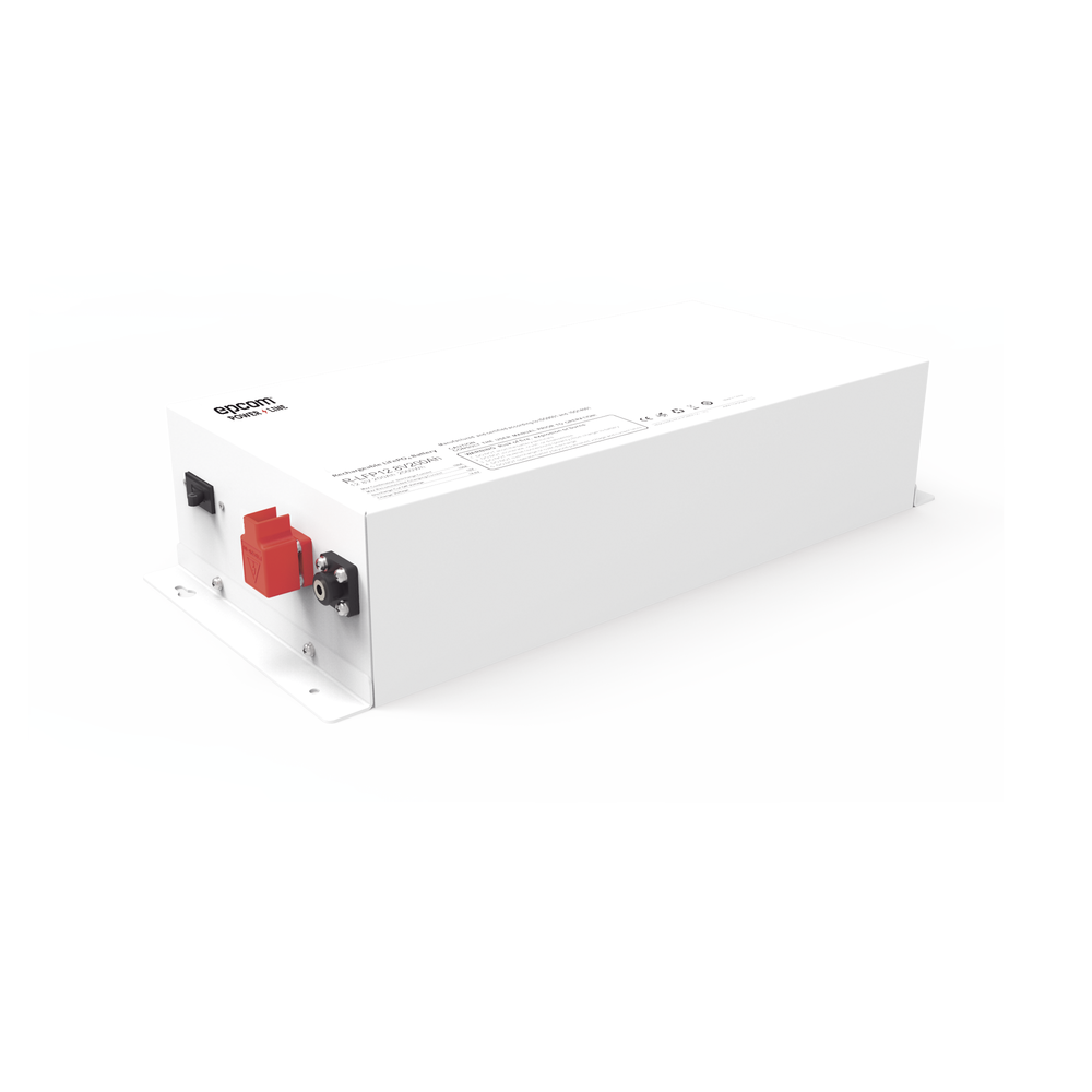 Batería de Litio Ciclo Profundo, 12.8 Vcc 200Ah (LiFePO4 case Metálico), Solar, Máximo 100 A de Descarga