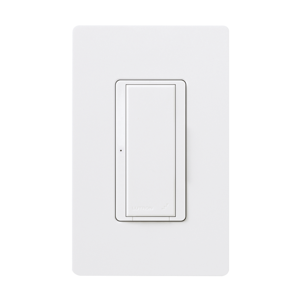 (RadioRA2) Interruptor Inteligente On/Off, requiere cable neutro. 8A, /120V, compatible con RA2Select y RR3.