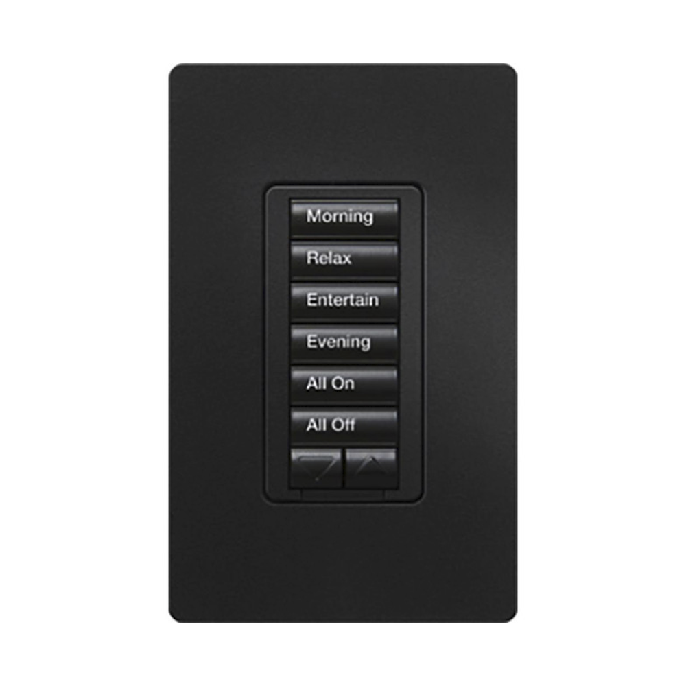 Teclado hibrido seetouch, 6 botones, 2 botones subir/bajar, intensidad 120V/450W, color blanco.