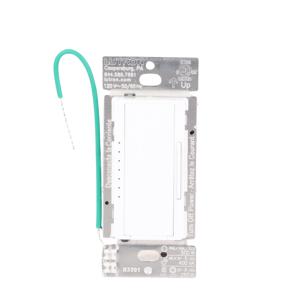 (RadioRA2) Atenuador Dimmer PRO para linea RadioRa2, RadioRa3 y RA2 Select, el cable neutro es opcional 250W LED / CFL - Image 3