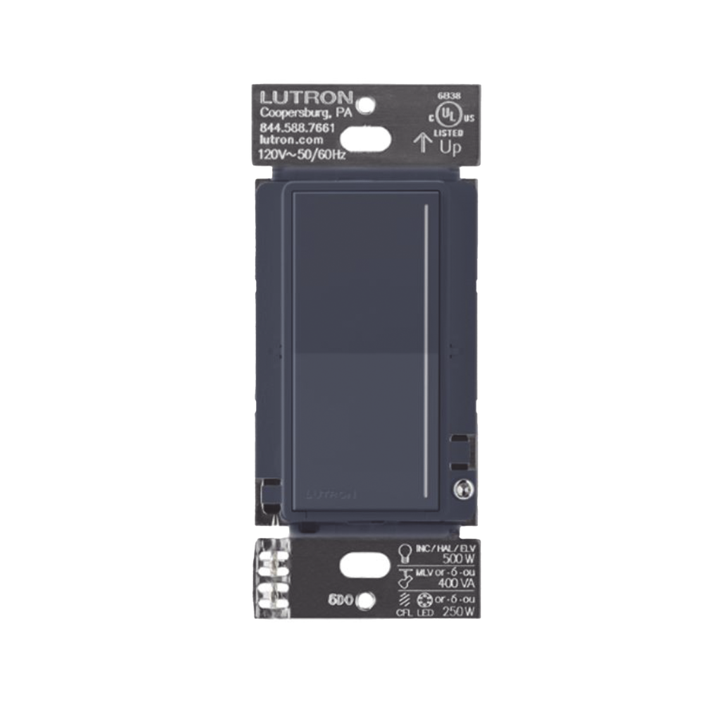 (RadioRa3) Atenuador táctil Sunnata Dimmer PRO color deep sea, requiere cable neutro / soporta 250W LED