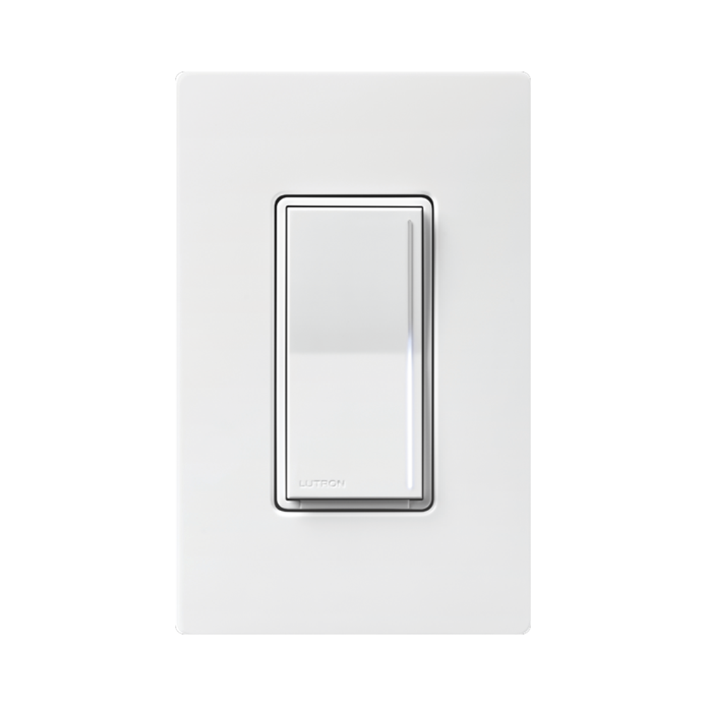(RadioRa3) Atenuador  táctil Sunnata Dimmer PRO color blanco, requiere cable neutro / soporta 250W LED