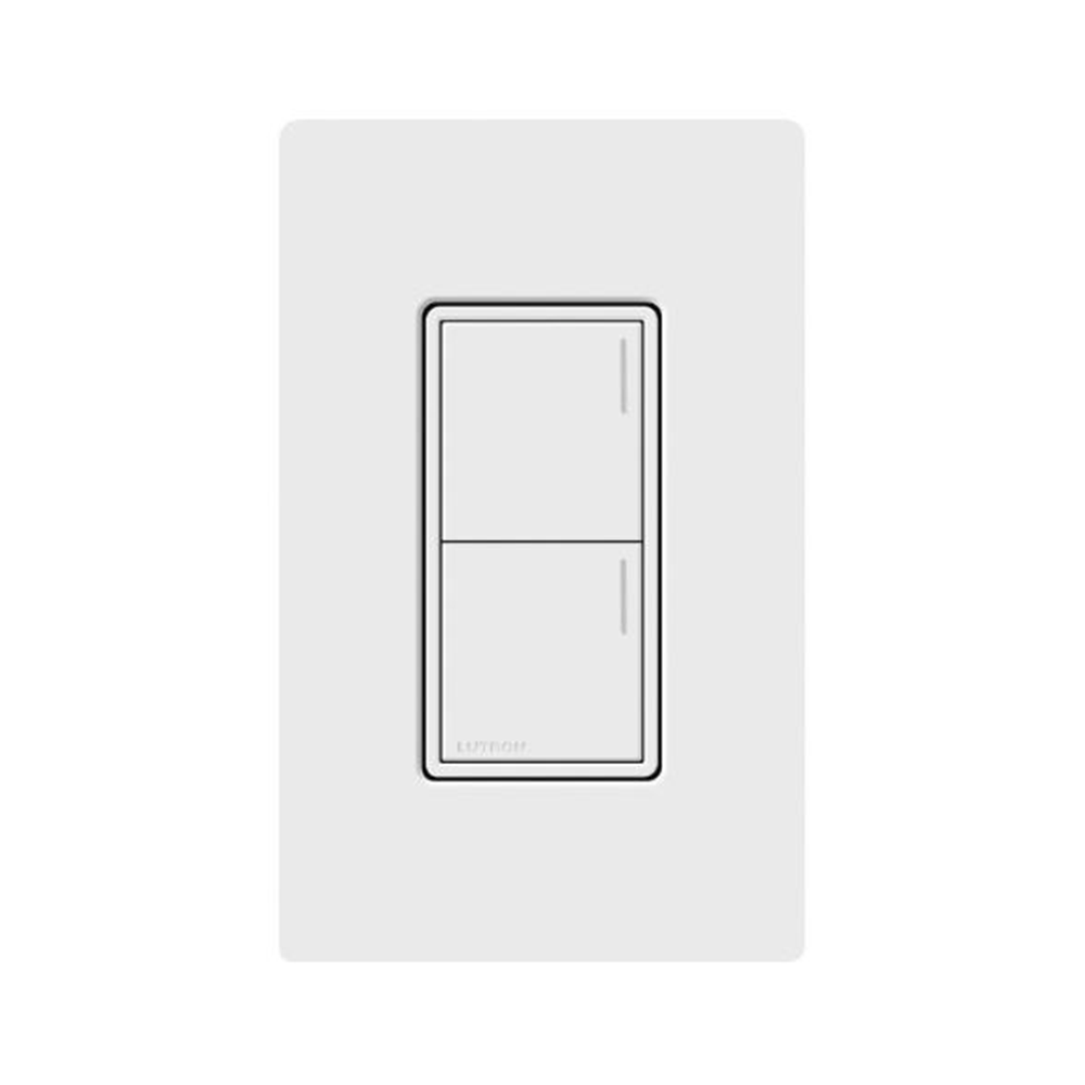 (RadioRa3) Botonera Sunnata Blanco 2 escenas para Radio RA3, programe escenas diferentes en cada botón.