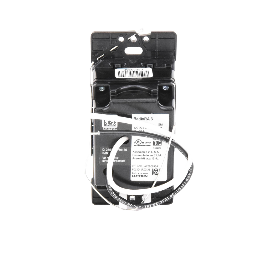 (RadioRa3) Botonera Sunnata Negro 3 escenas y 2 botones subir/bajar para Radio RA3, programe escenas diferentes en cada botón. - Image 4