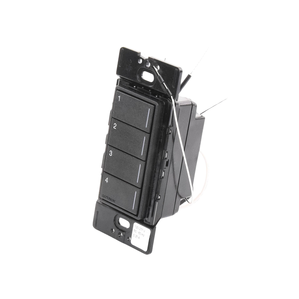 (RadioRa3) Botonera Sunnata Negro 4 escenas para Radio RA3, programe escenas diferentes en cada botón. - Image 2