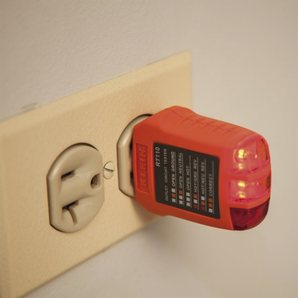 Probador de Tomacorrientes Estándar, con Secuencia de Luces para Indicar un Cableado Correcto/Incorrecto. - Image 5