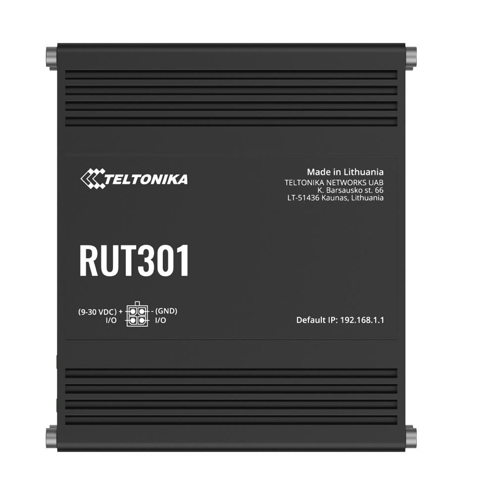 Router Industrial con 5 Puertos Ethernet / RutOS Seguro y Avanzado / Firewall y VPN Integrados / I/O Digital / Administración Remota RMS - Image 2