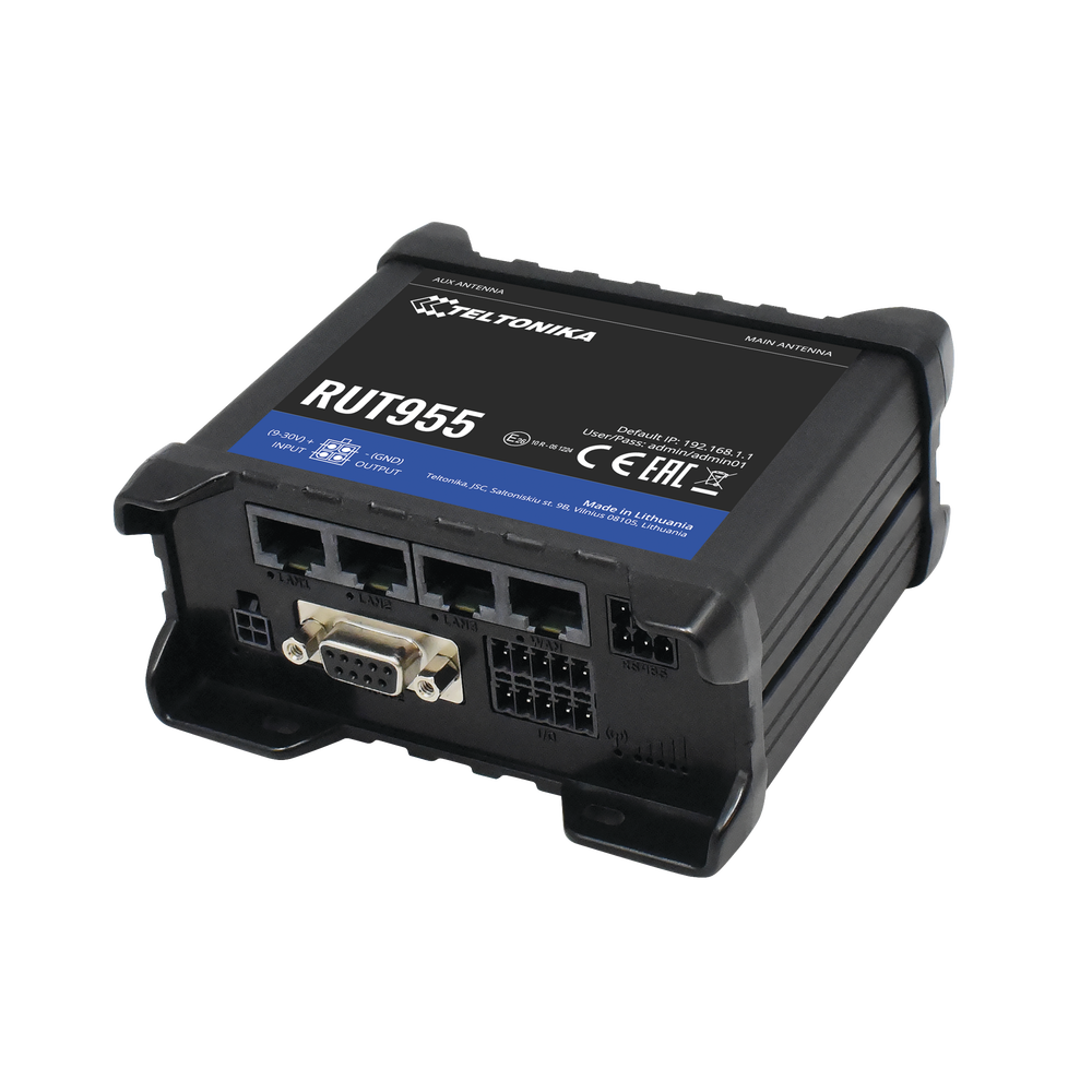 Router LTE Profesional, 4 Puertos Ethernet, RS232, RS485, WiFi 802.11b/g/n, Interface Amigable, Bandas B1, B2, B3, B4, B5, B7, B8, B28