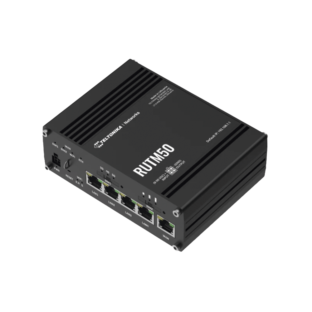 Ruter Celular 5G Dual-SIM con Wi-Fi 5 y 4 Puertos de Red + 1 Puerto WAN, Aprobado FIRSTNET