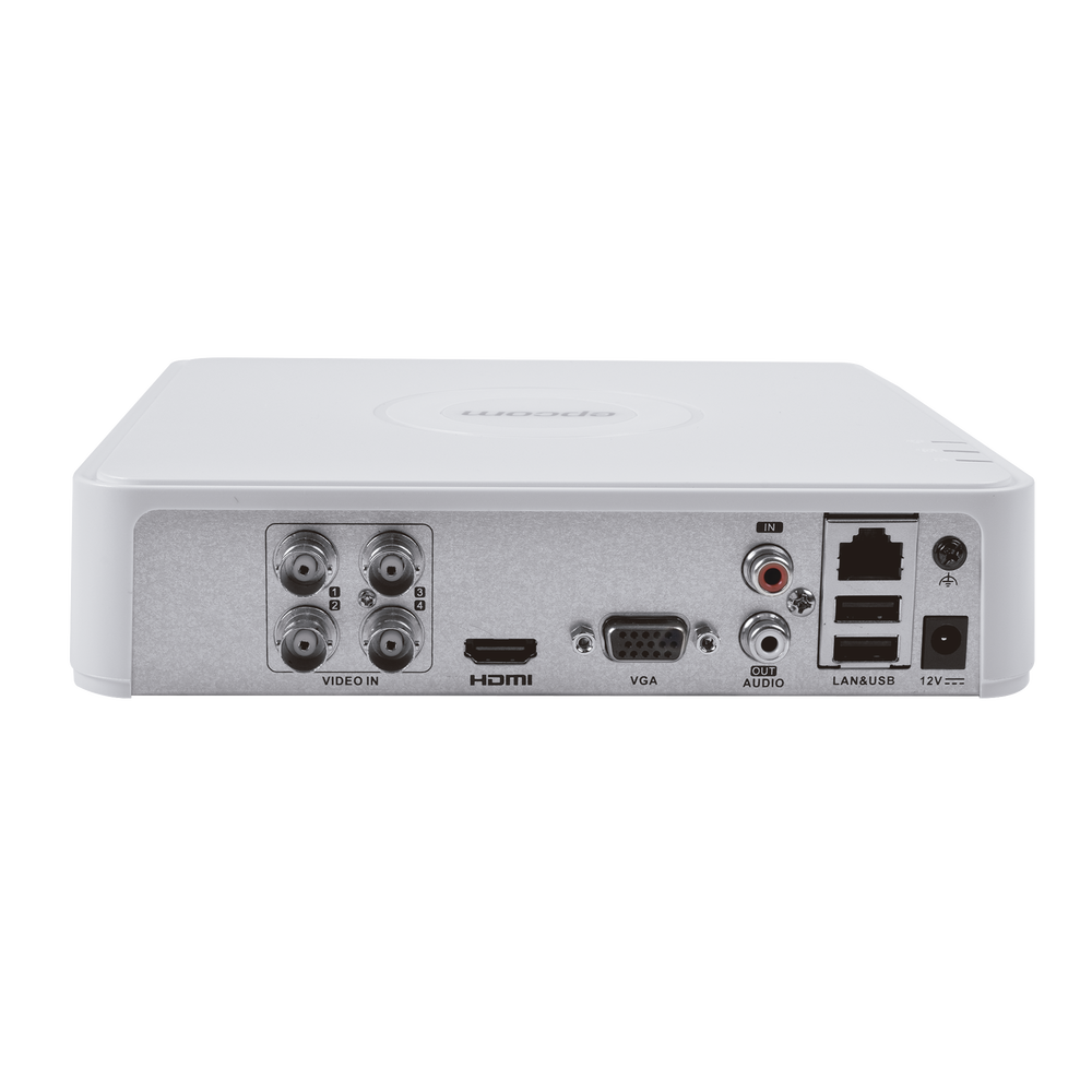 DVR 1080p Lite Pentahibrido / 4 Canales TURBOHD + 1 Canal IP / 1 Bahía de Disco Duro / H.264+ / 1 Canal de Audio / Salida Full HD - Image 3