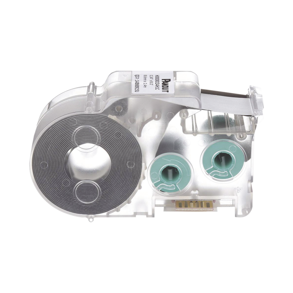 Casete de 225 Etiquetas Autolaminadas de 12.7 x 31.8 mm (0.5 x 1.25 pulgadas), para Cables de 3 a 7.1 mm (0.12 a 0.28 pulgadas) de Di?metro, ?rea de Impresi?n Color Blanco