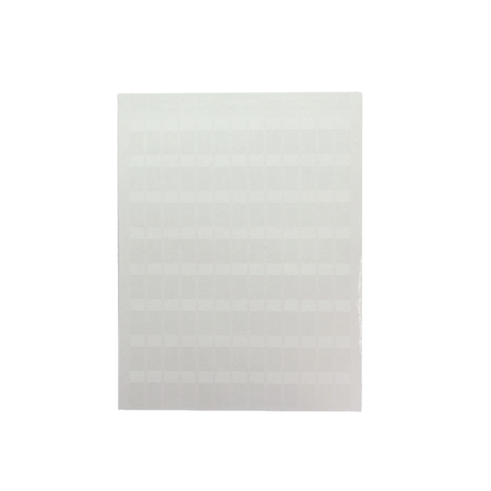 Hojas con 5000 Etiquetas Auto-Laminadas para Impresora L?ser/Inyecci?n de Tinta, para Cables de 3 a 7.1 mm de Di?metro (12 - 10 AWG), Color Blanco