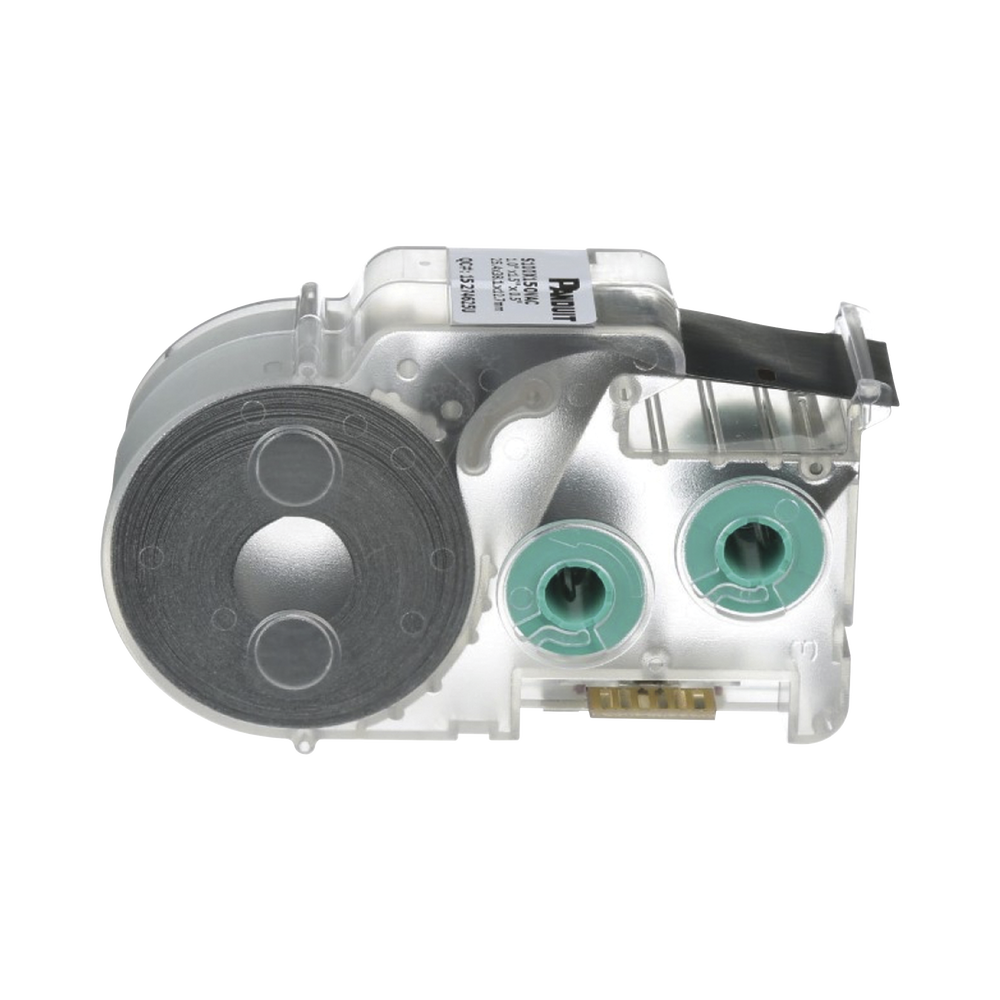 Casete de 200 Etiquetas Autolaminadas de 13.7 x 38.1 mm (0.54 x 1.5 pulgadas), para Cables de 4.1 a 8.1 mm (0.16 a 0.32 pulgadas) de Di?metro, ?rea de Impresi?n Color Blanco