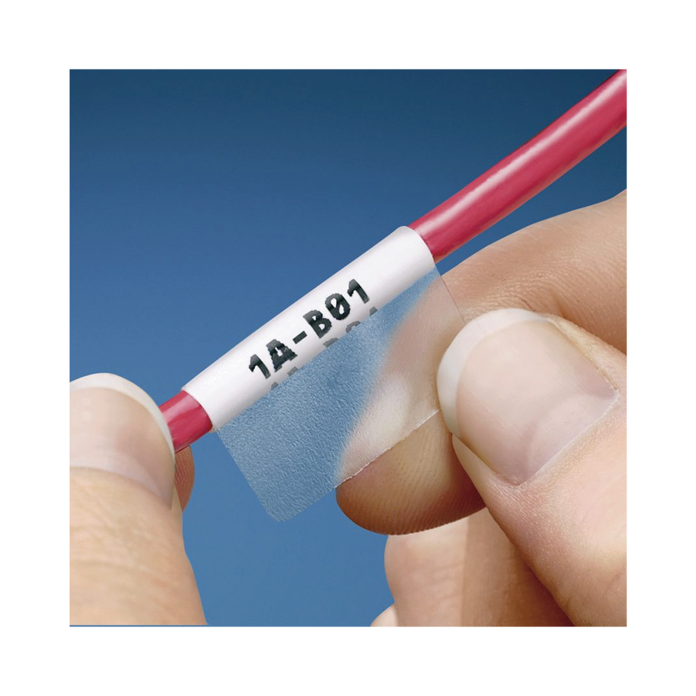 Hojas con 1000 Etiquetas Auto-Laminadas para Impresora L?ser/Inyecci?n de Tinta, para Cables de 6.1 a 12.2 mm de Di?metro (8 - 4 AWG)