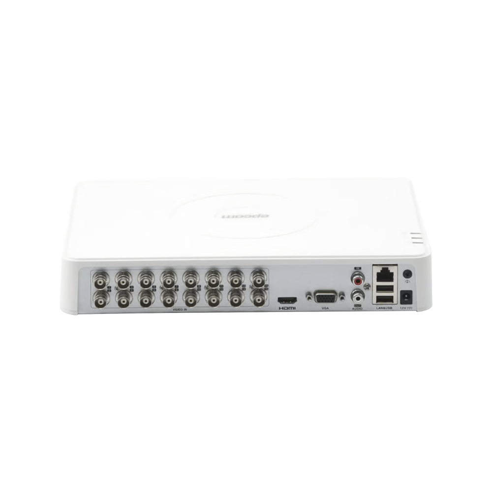 DVR 16 Canales TurboHD + 2 Canales IP / 2 Megapixel (1080p) Lite / Acusense Lite (Evita Falsas Alarmas) / Audio por Coaxitron / 1 Bahía de Disco Duro / H.265+ / Salida de Video Full HD - Image 4