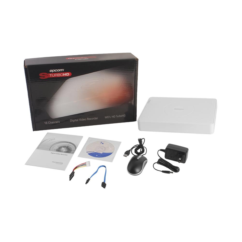 DVR 2 Megapixel (1080p) Lite / 16 Canales TURBOHD + 2 canales IP / 1 Bahía de Disco Duro / H.264+ / 1 Canal de Audio / Salida de vídeo Full HD - Image 2