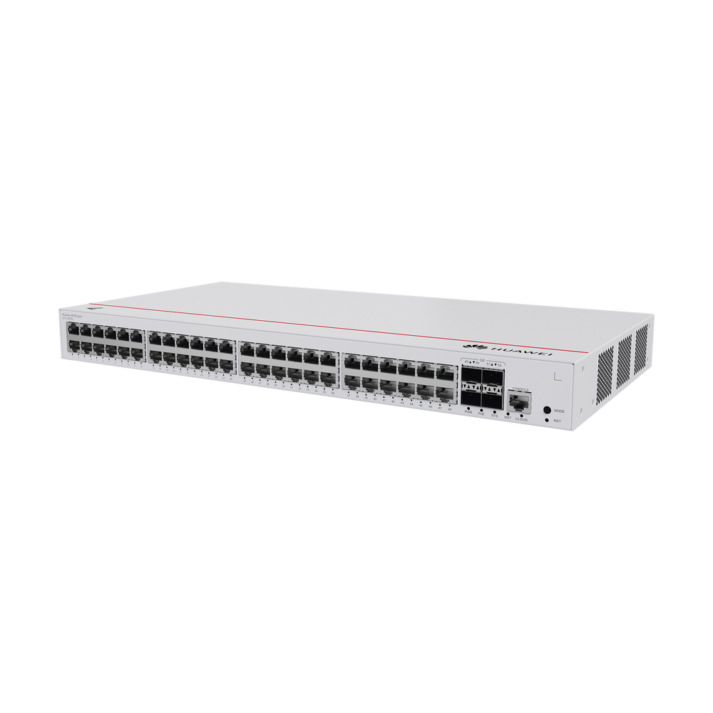Switch de Distribución/Core Gigabit Administrable PoE Capa 3 / 48 puertos 10/100/1000 Mbps (PoE) / 4 Puertos 1GE SFP Uplink / ERPS / Rutas Estáticas / iStack / PoE Perpetuo / 380W / Administración Nube Gratis - Image 4