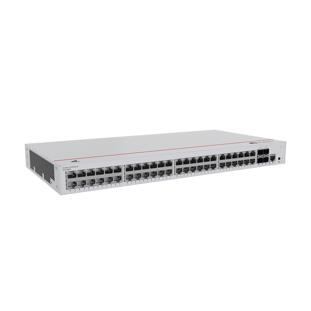 Switch de Distribución/Core Gigabit Administrable PoE Capa 3 / 48 puertos 10/100/1000 Mbps (PoE) / 4 Puertos 10GE SFP+ Uplink / ERPS / Rutas Estáticas / iStack / PoE Perpetuo / 380W / Administración Nube Gratis - Image 3