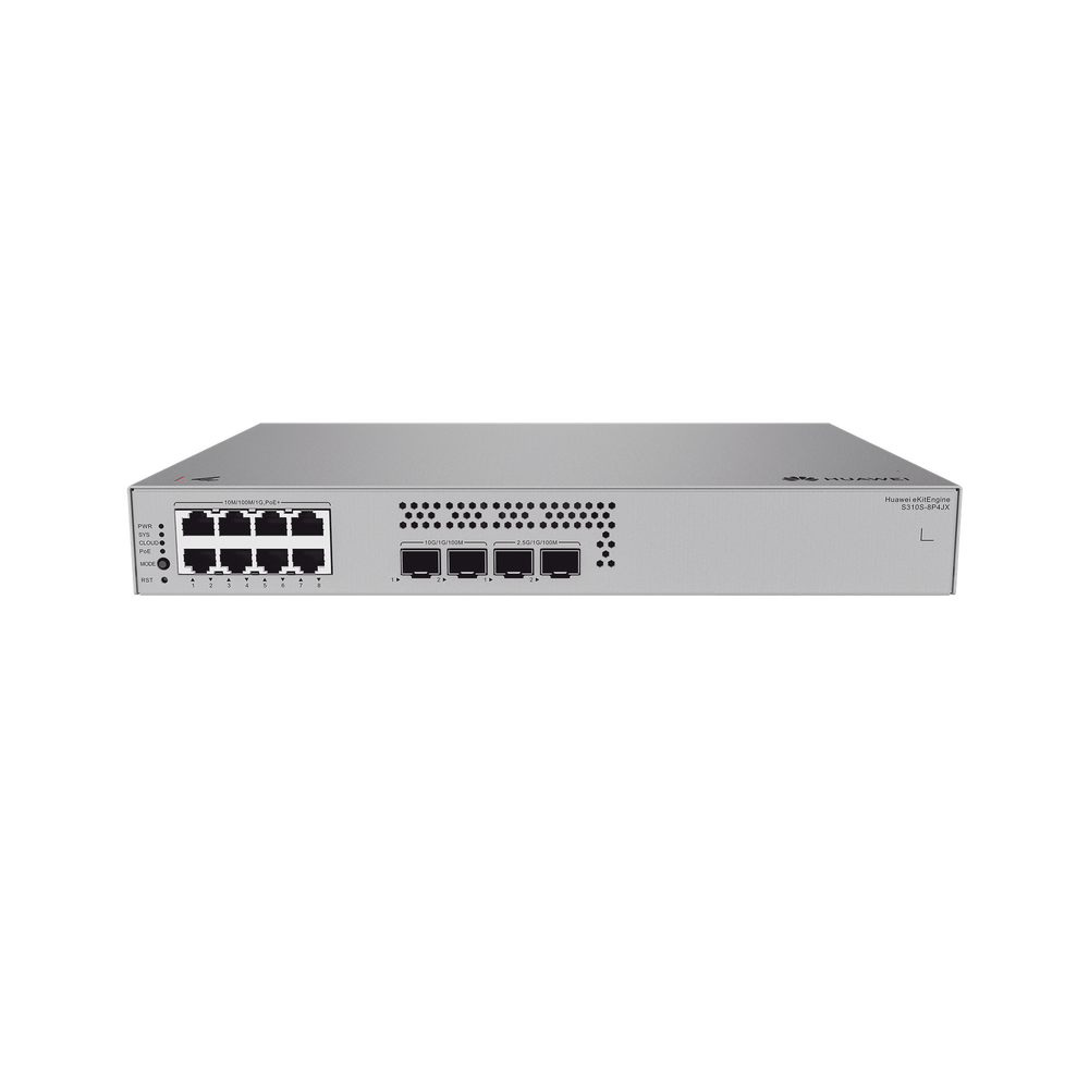Switch de Acceso Gigabit Administrable PoE Capa 2+ / 8 puertos 10/100/1000 Mbps (PoE) / 2 Puertos 2.5GE SFP + 2 Puertos 10GE SFP+ Uplink / ERPS / Rutas Estáticas / PoE Perpetuo / 128 W / Administración Nube Gratis - Image 2