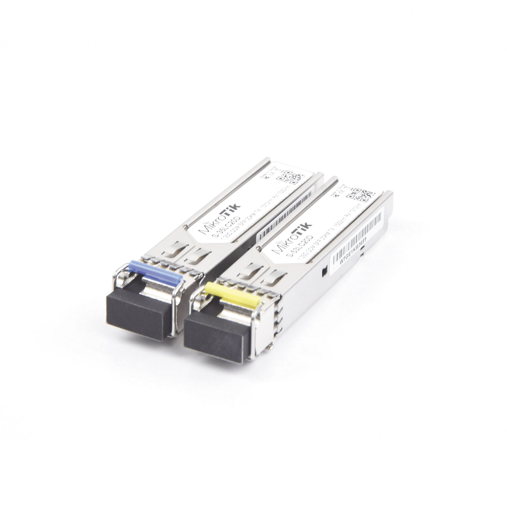 Transceptores MiniGbic SFP 1.25G LC WDM para fibra Mono Modo 20 Kms - Image 3