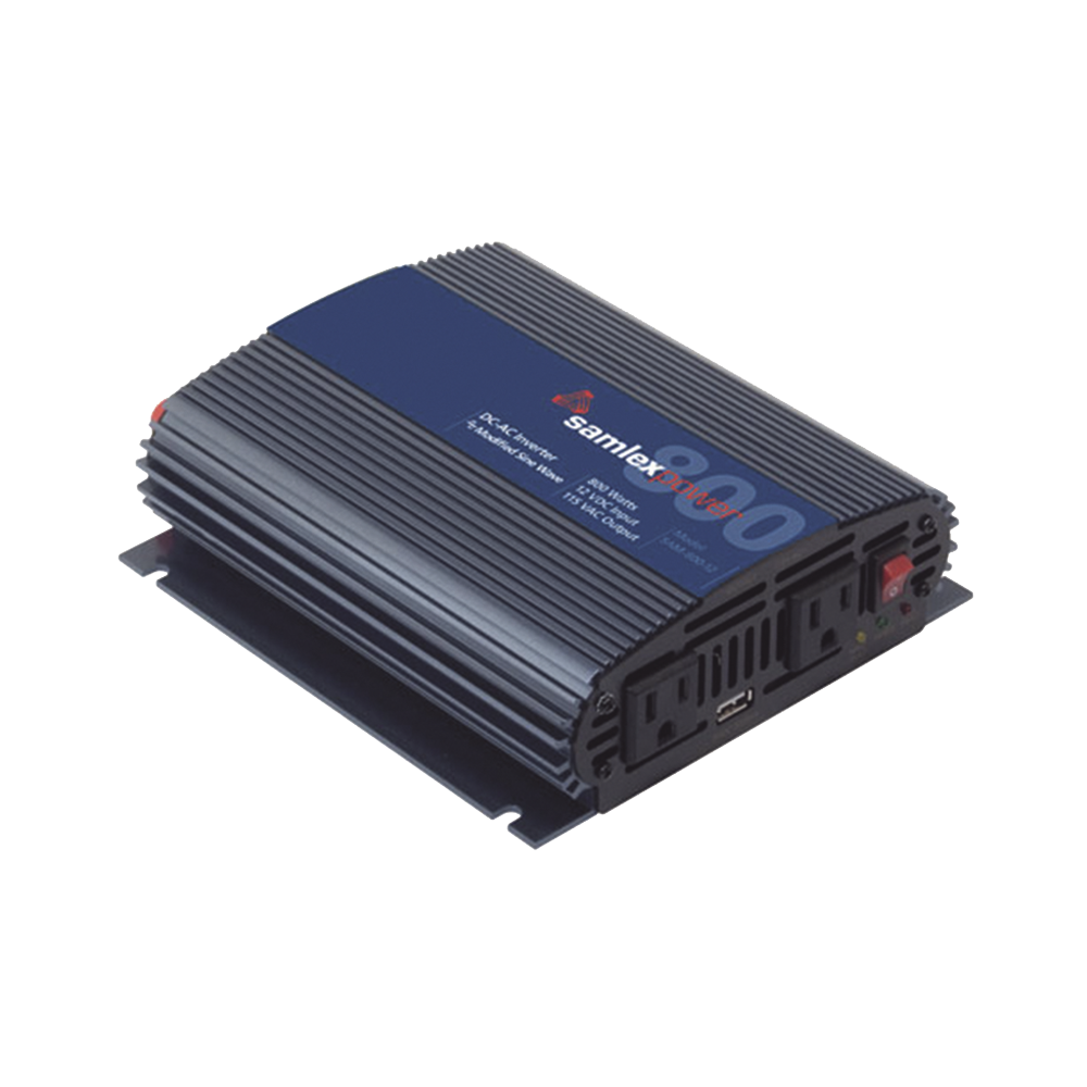 Inversor de Corriente (CD-CA) Potencia Nominal 800 W, Ent:12 Vcc, Sal:115 Vca 60 Hz