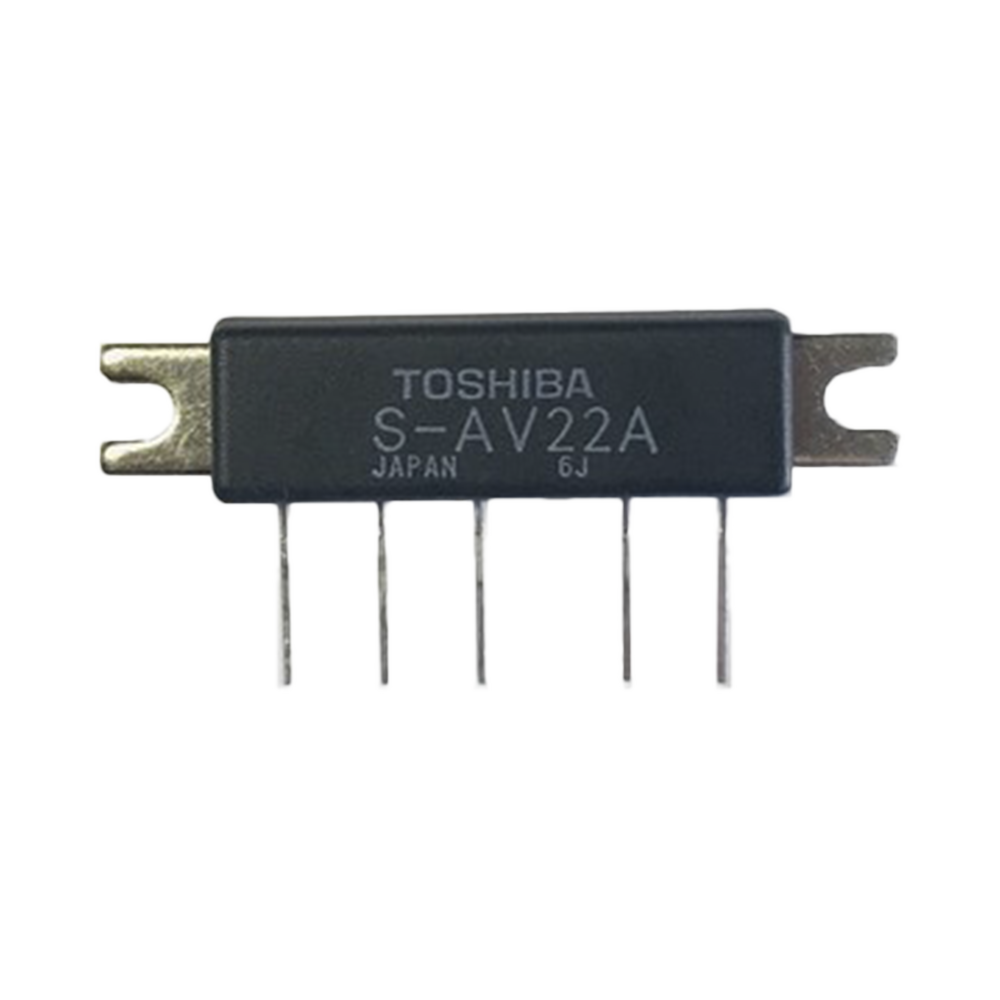 Circuito Integrado S-AV22A en Módulo de Potencia para 144-148 MHz, 7 Watt.