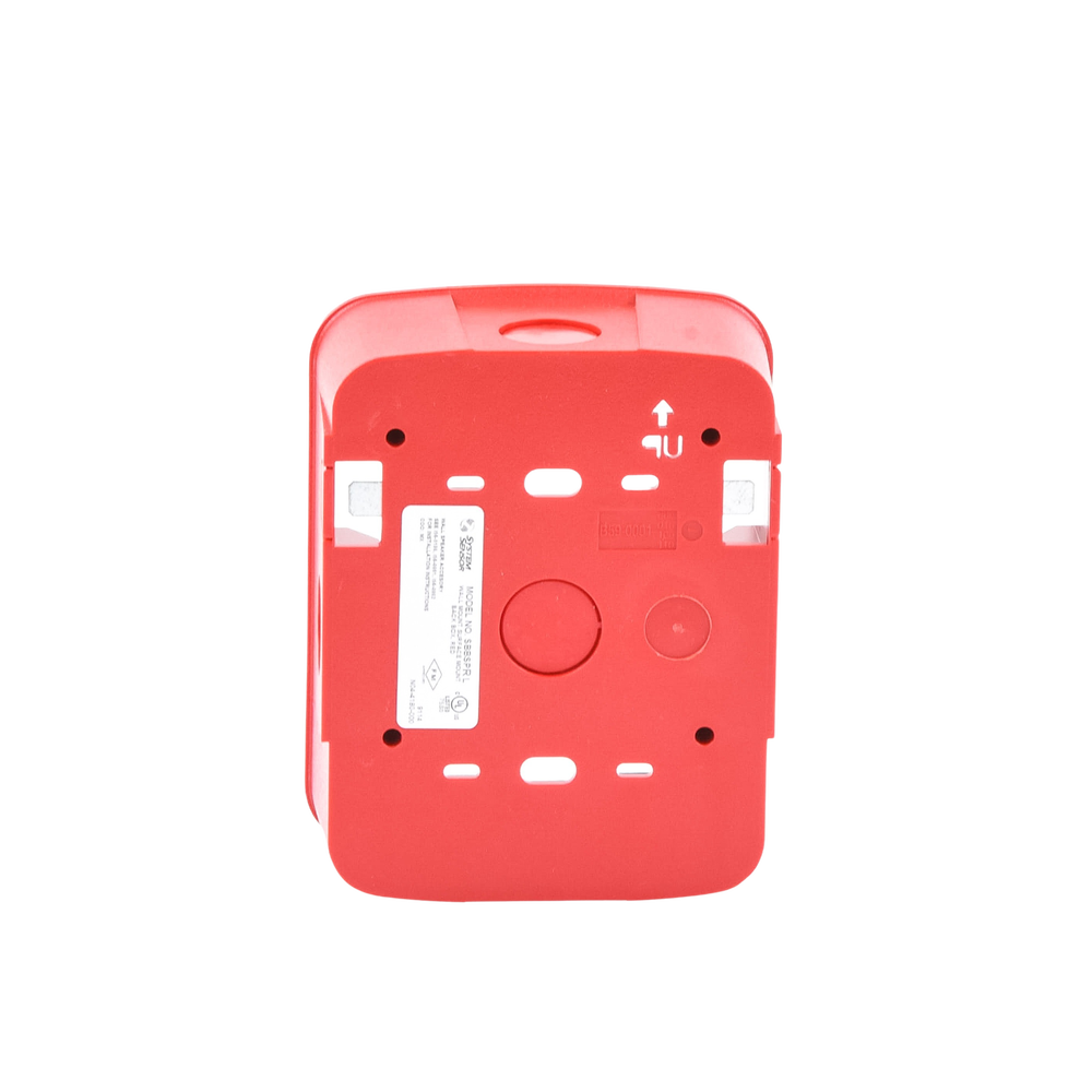 Caja de Montaje en Pared para Bocina y Bocina con Lampara Estroboscopica y para montaje en Techo de Bocinas, Color Rojo - Image 5