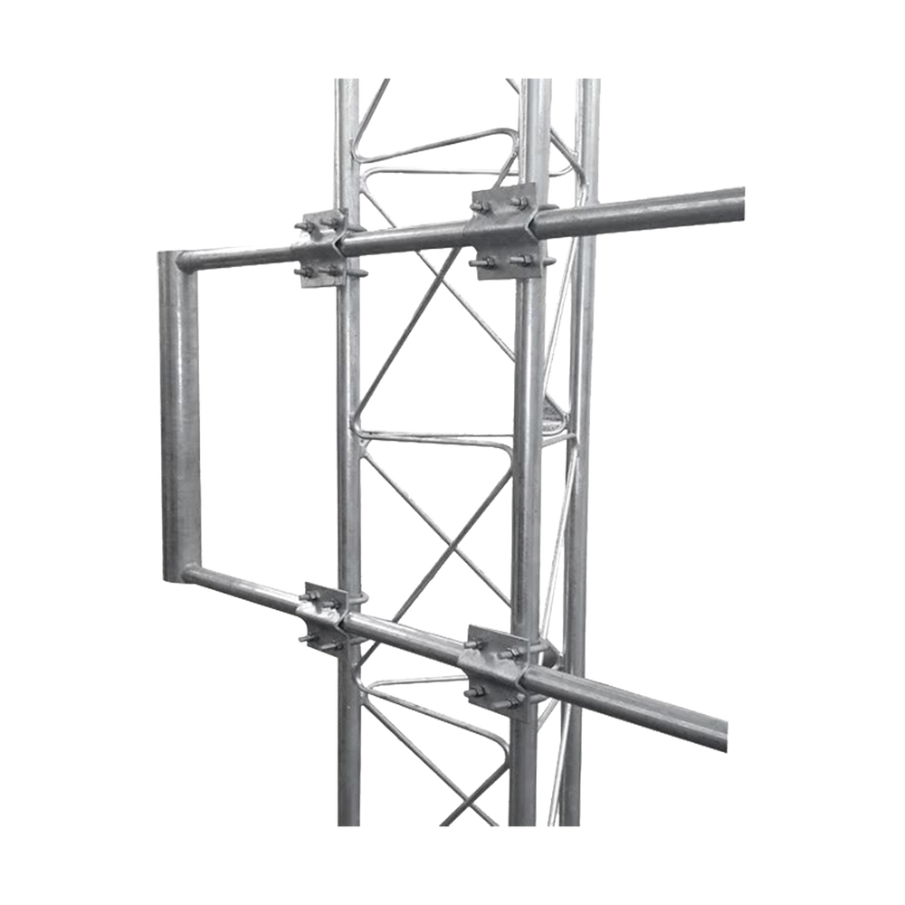 Brazo Uso Rudo para Torre STZ Galvanizado por Inmersión en Caliente de 170 x 60 cm Tubo 2" Ced 30.