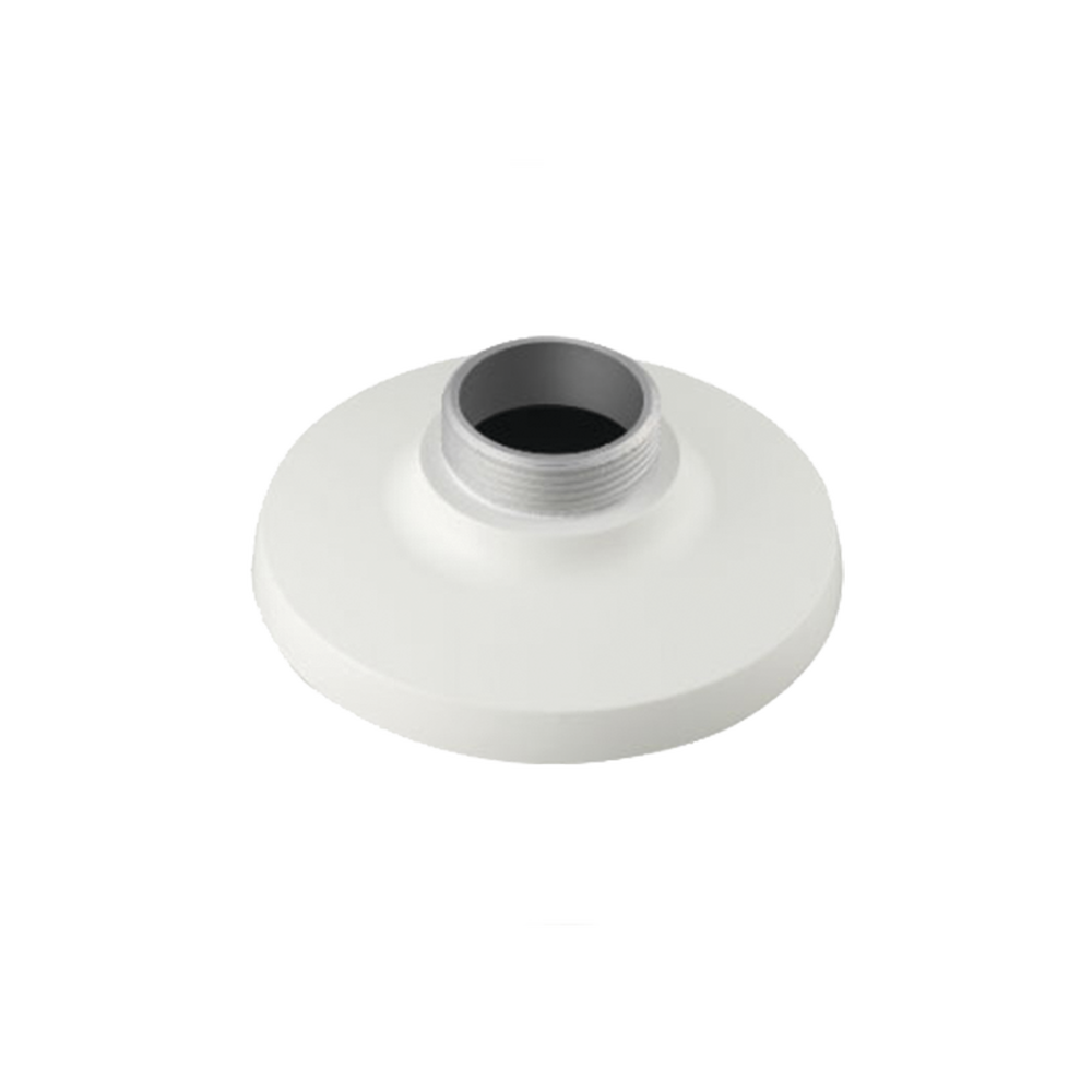 Montaje adaptador tipo Plato necesario para pared o techo en domos