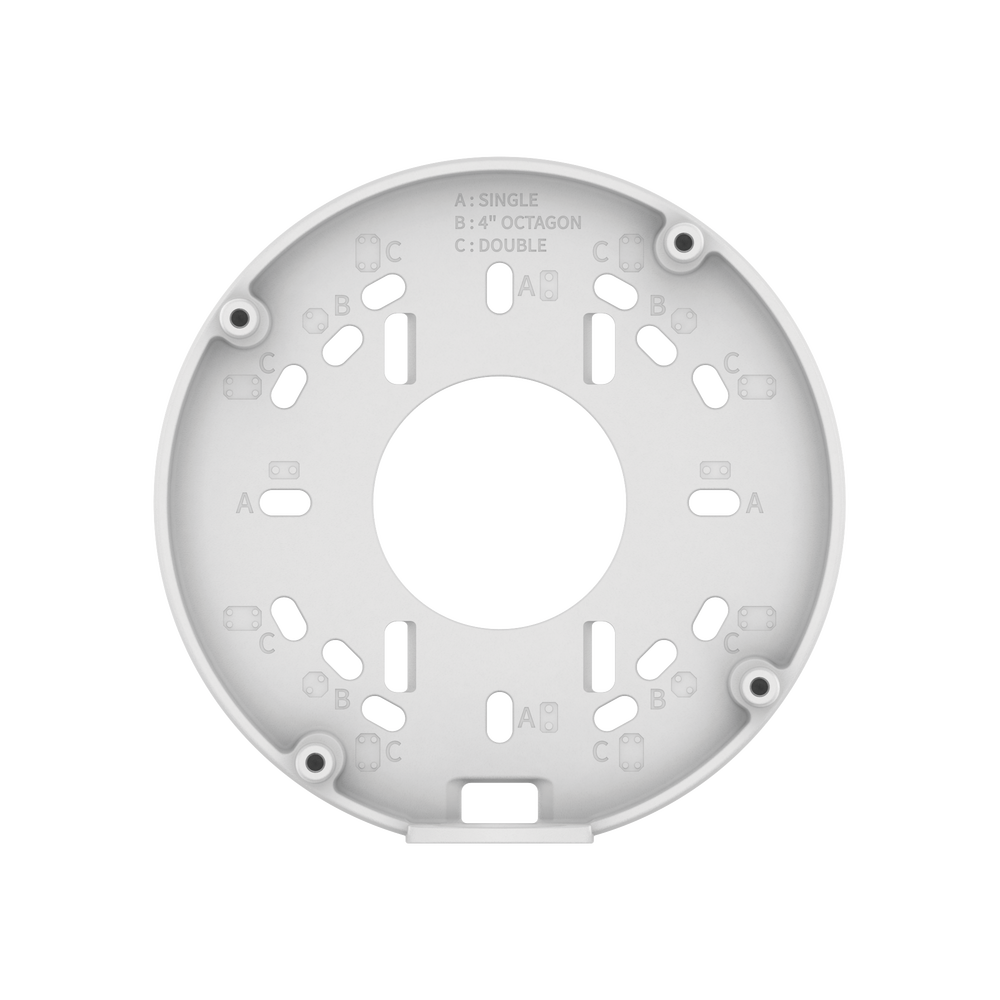 Caja de conexion para tipo Domo y Flat-eye Hanwha QNE-8011R, QNE-8021R, QND-6011, QNV-C8083R, QNV-C9083R - Image 3