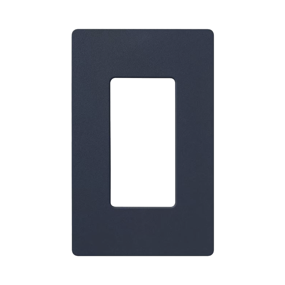 Tapa Color Deep Sea para interruptor o dimmer Lutron, 1 gang, limpio y moderno
