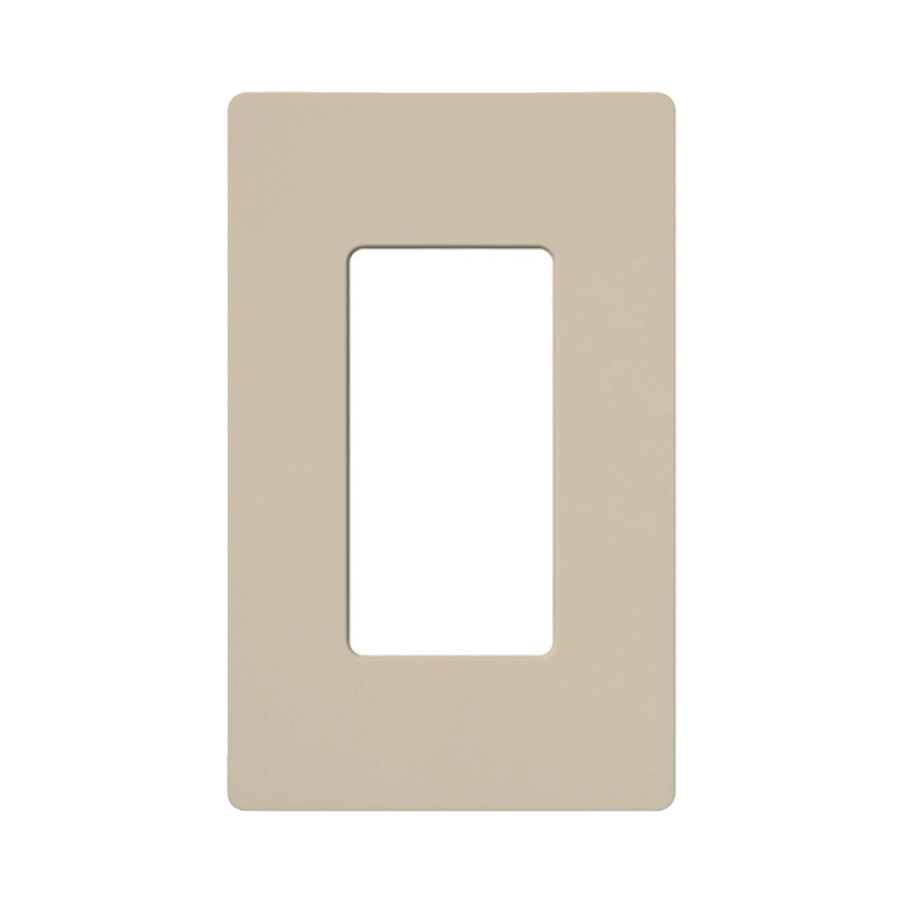 Tapa Color Taupe para interruptor o dimmer Lutron, 1 gang, limpio y moderno