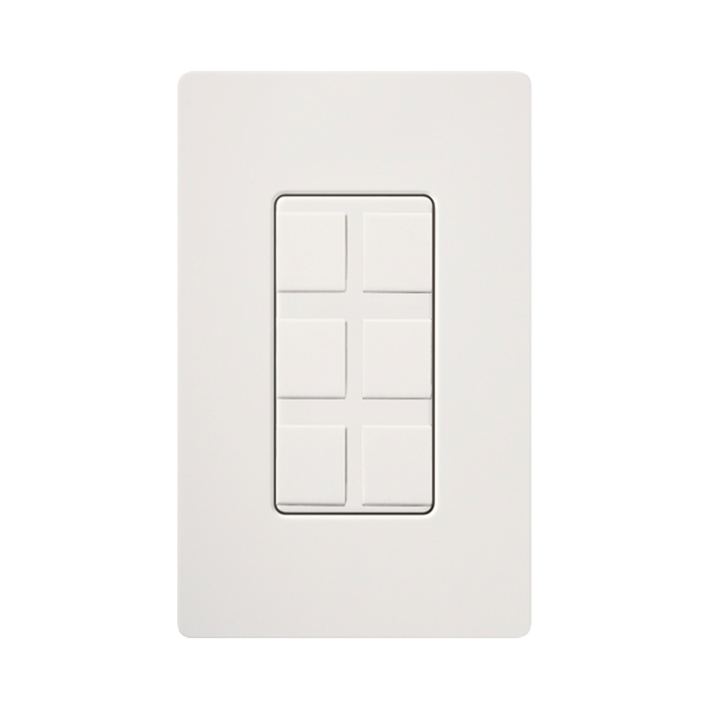 Caja de pared para contactos varios, 6 mini espacios.