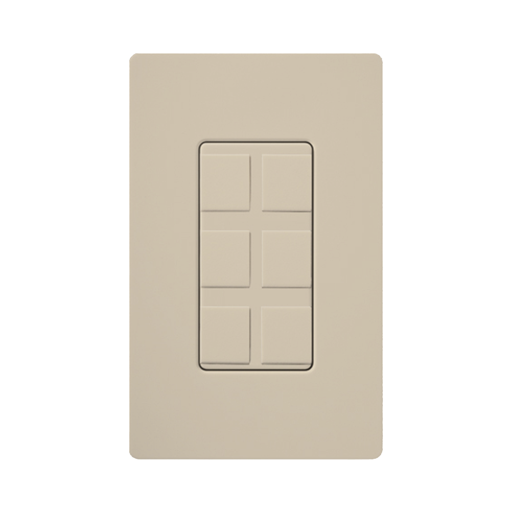 Caja de pared para contactos varios, 6 mini espacios.